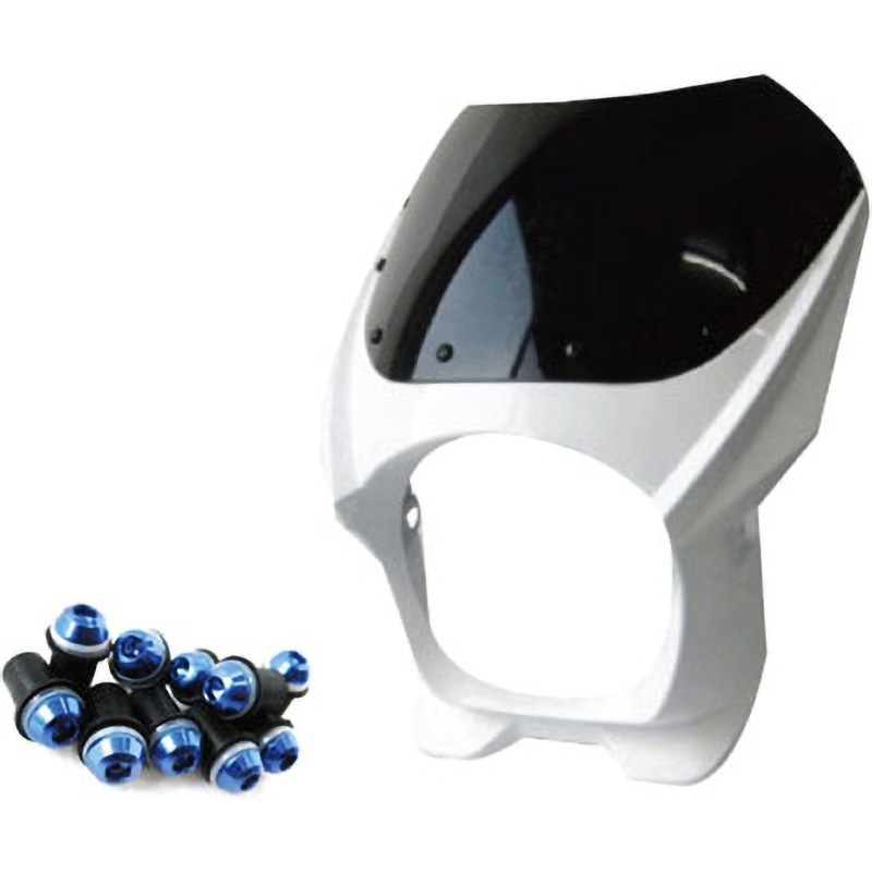 DZY2A000-W-L 汎用ビキニカウル Φ180(スクリーンボルト付属) 1セット MAD MAX(マッドマックス) 【通販モノタロウ】