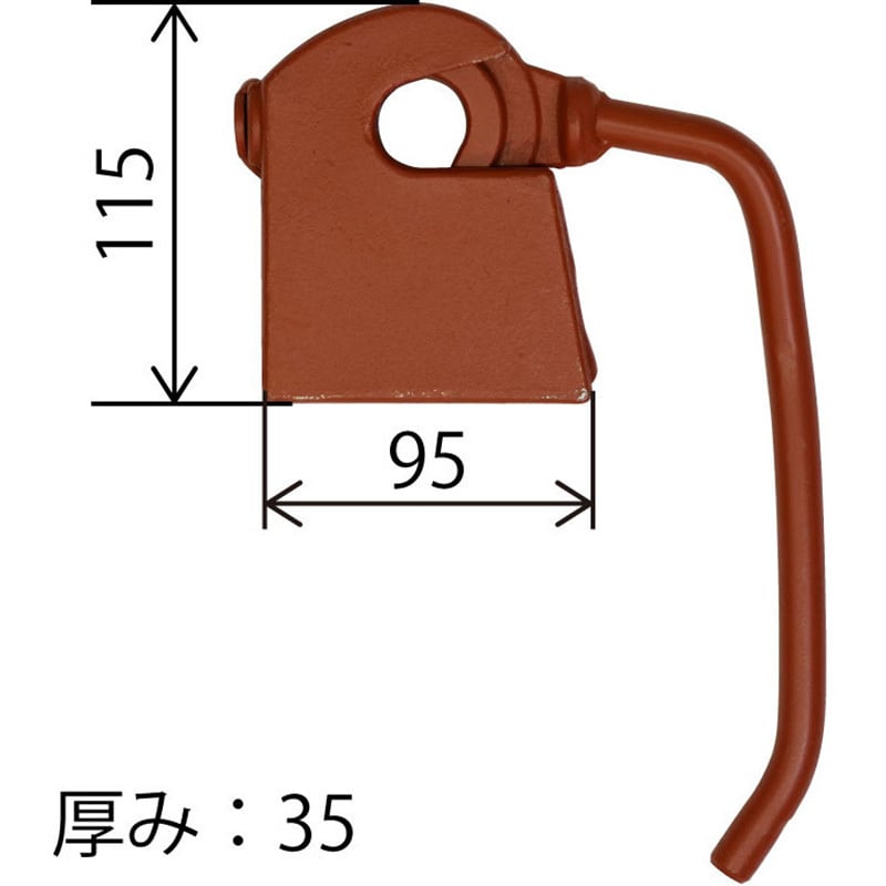 4005-208 上部受 1個 Modes 【通販サイトMonotaRO】