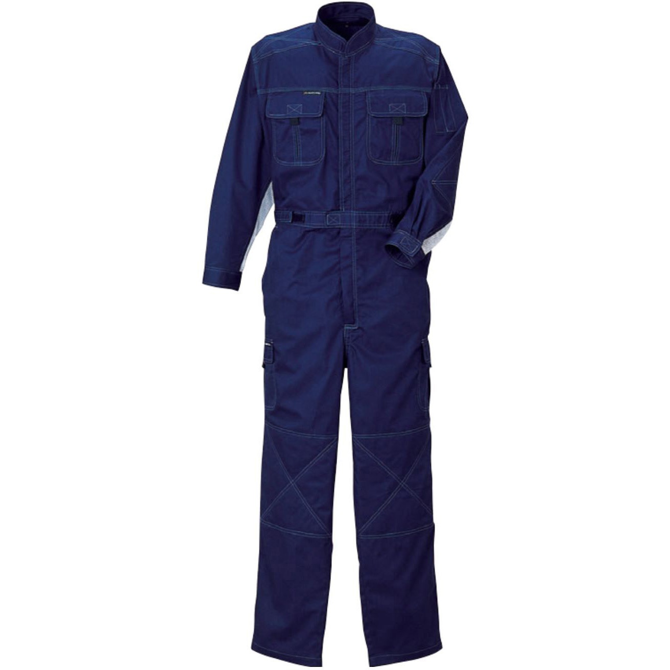 3304 長袖メッシュツナギ クレ被服 ネイビー色 サイズ5L袖丈66cm