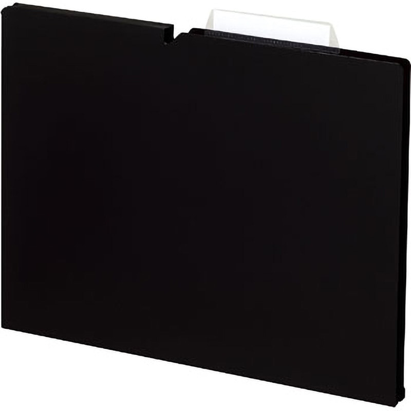 A4P-NEF15DX10 個別フォルダNEOS PP コクヨ 見出しカード付 ブラック色
