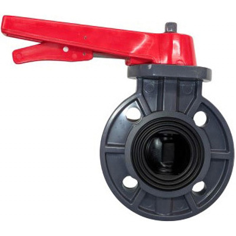 BF902 PVC バタフライバルブ(レバー式) BF902 HSバルブ 呼び径(B)6 55,980円