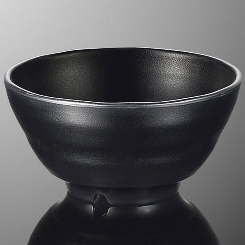 A96B 黒 丼 マルケイ(国際化工) 和食器 容量1000mL 大サイズ 直径167mm 