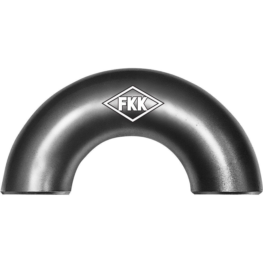 180LE 溶接式管継手(黒)180°ロングエルボ 古林工業 呼び径150A