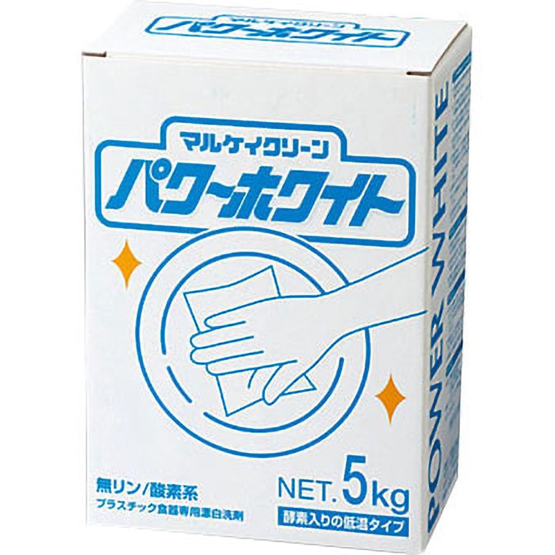 P5 パワーホワイト 1個(5kg) マルケイ(国際化工) 【通販モノタロウ】