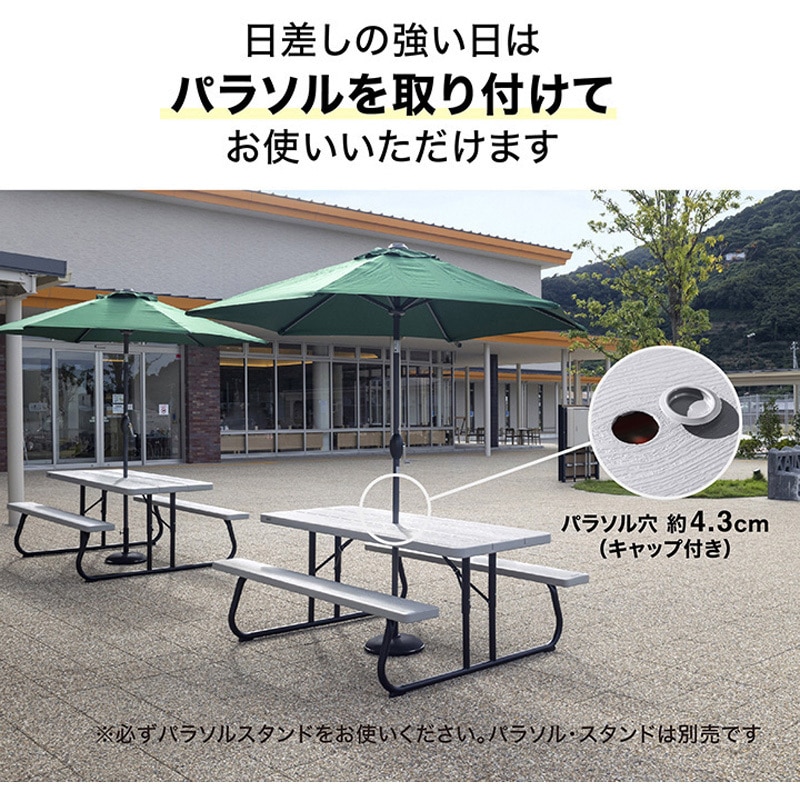 60440 フォールディング ピクニックテーブル 1台 LIFETIME