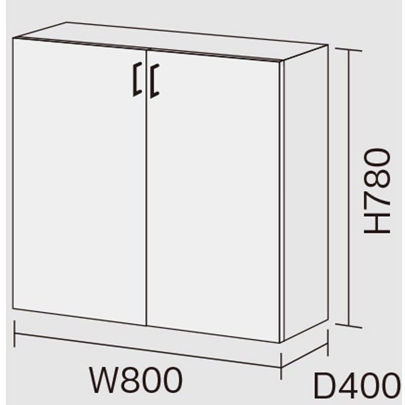 XQCE4L13KTMKV 多用途収納 ローユニット(H780) W800 Panasonic