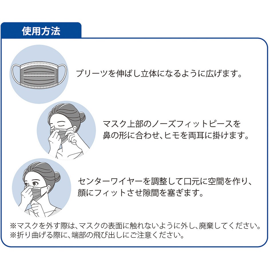 はずせ！かぶれ！マスク脱着ストライプ Amazon.co.jp: [LilyNa] マスク 40枚(10枚×4パック)【髭