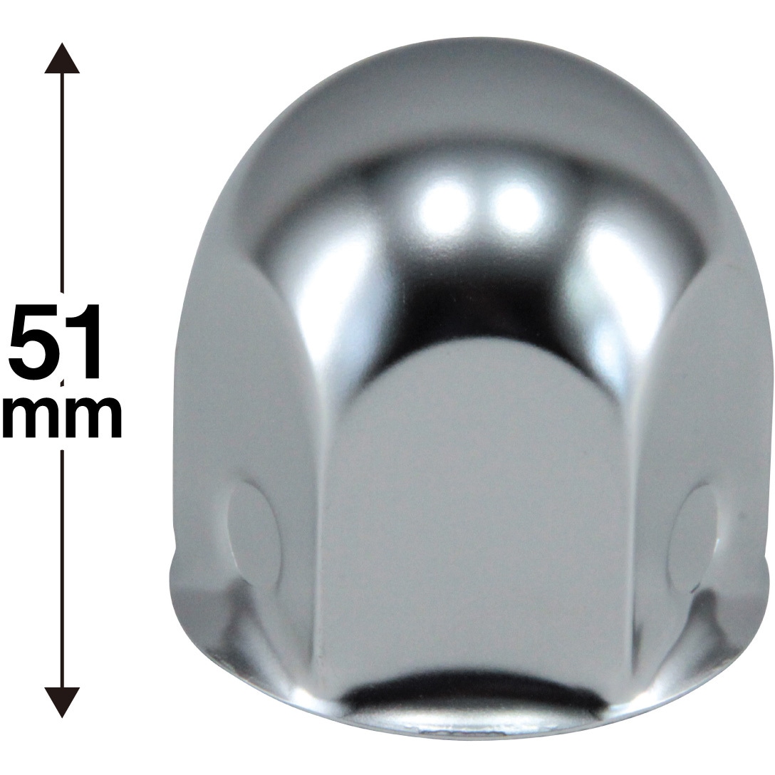 【美品】デコトラ　ナットキャップ　41mm ジェットイノウエ ジェットイノウエ とんがりナットキャップ 41mm 8個 フロント