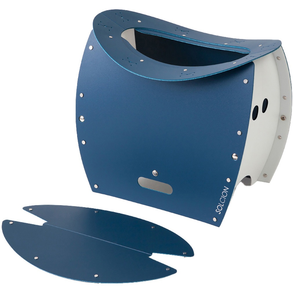 PT3502 PATATTO350+ 折りたたみ椅子 イケックス工業 ネイビー色 1個