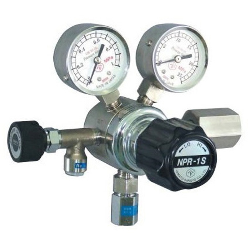 NPR-1S-R-0101-2210ーF 分析機用圧力調整器 NPR-1S ヤマト産業 O2/N2/Ar/Air/H2/Heなど用