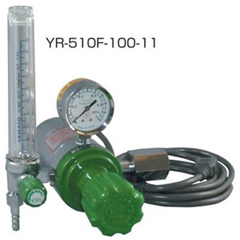 YR-510F-100-11-CO2 ヒーター付圧力調整器 YR-510F ヤマト産業 CO2用