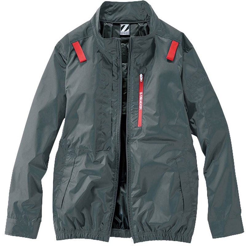 74330 【Z-DRAGON】 74330 空調服(R)長袖ブルゾン 自重堂 アーミーグリーン色 サイズ4L