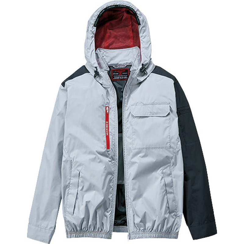 74360 【Z-DRAGON】 74360 空調服(R)長袖ブルゾン 自重堂 シツクグレー色 サイズ4L 5,150円
