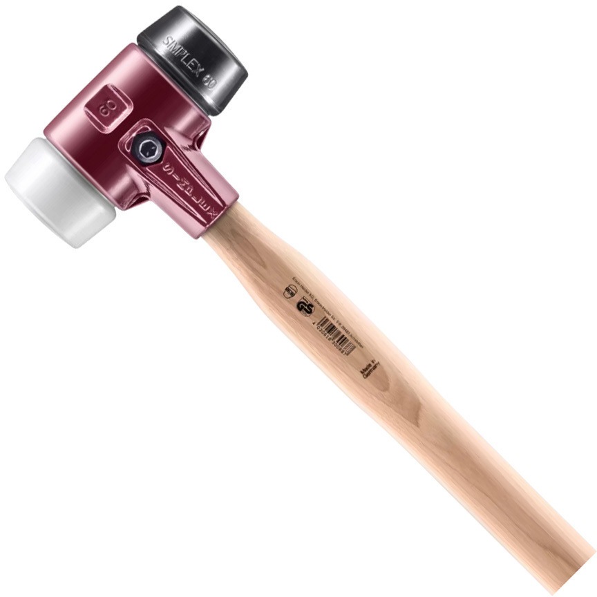 3027.061 SIMPLEXスレッジハンマー ゴム複合材 スーパープラスティック、鋳鉄製ハウジングとヒッコリー製ハンドル 1個 Roemheld Halder(ロームヘルド・ハルダー) 【通販モノタロウ】