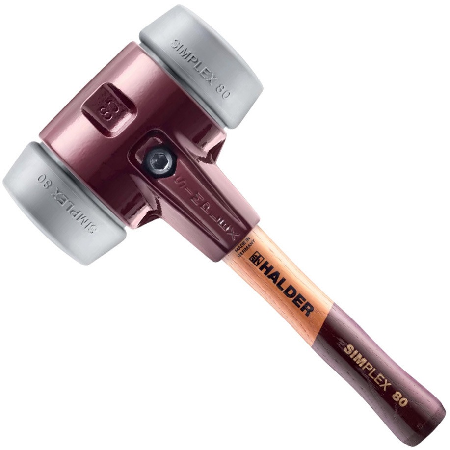 3003.082 SIMPLEXハンマー TPEミディアム 鋳造製ハウジングと高品質かつ短いハンドル付 1個 Roemheld Halder(ロームヘルド・ハルダー) 【通販モノタロウ】