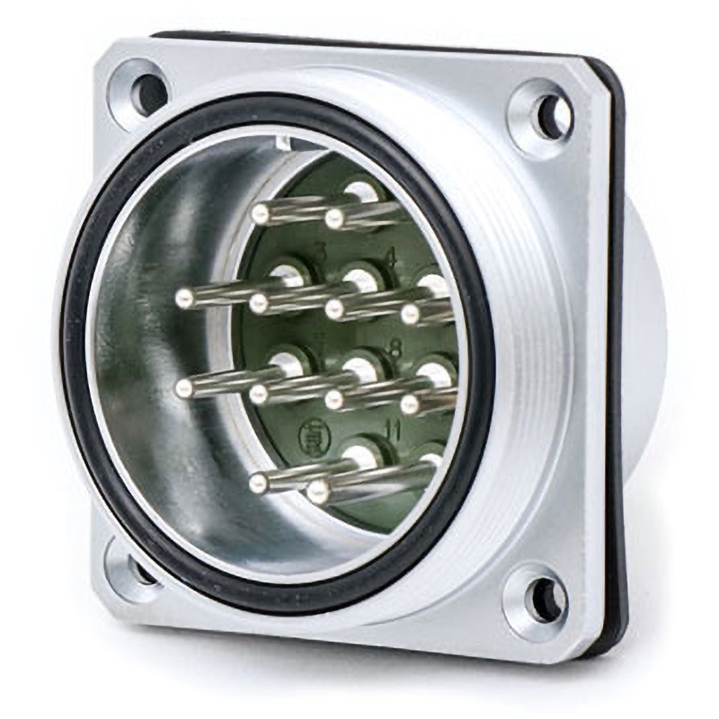 NT5012RM NTシリーズ工作機械用防水 防油コネクタ レセプタクル 七星