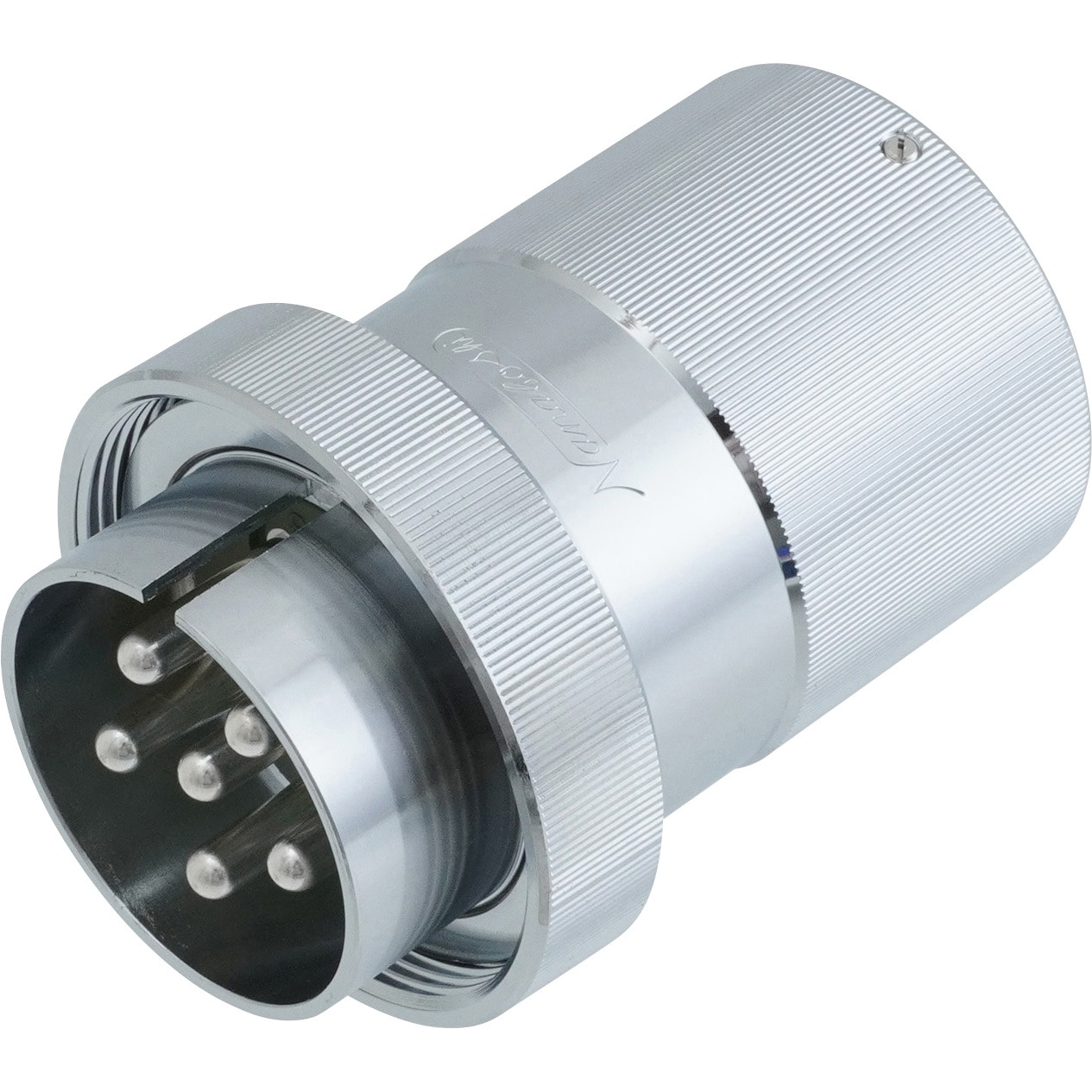 NWPC446PM12 NWPCシリーズ防水メタルコネクタ  ストレートプラグ NWPC44 七星科学研究所 丸型 オス ねじ結合方式 極数6