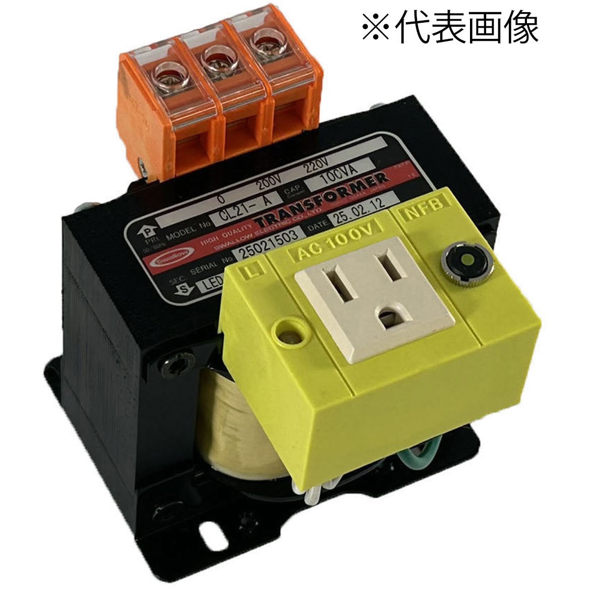 スワロー電機 アップトランス 100V→220・230V 1000W PAL-1000UE