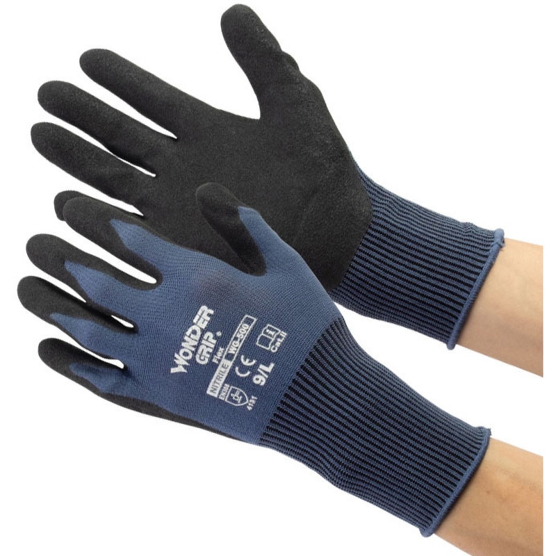 WG500 WONDER GRIP フレックス 13Gニトリル ユニワールド スチール