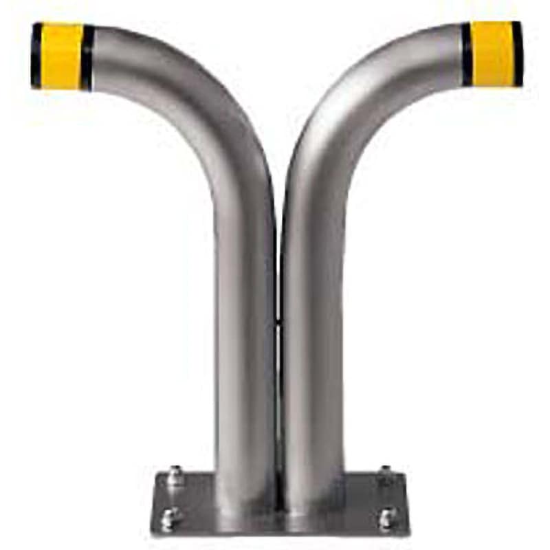 EX-4433 エキスポール 車止め EXシリーズ 柱・消火器養生タイプ 1台