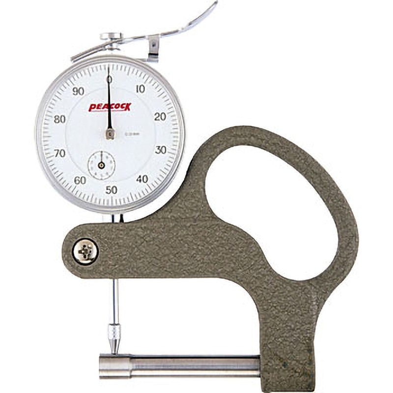 P-3(メーカー実施校正書・トレサビリティ体系図付) パイプゲージ Peacock(尾崎製作所) 目量0.01mm測定範囲0～15mm 37,687円