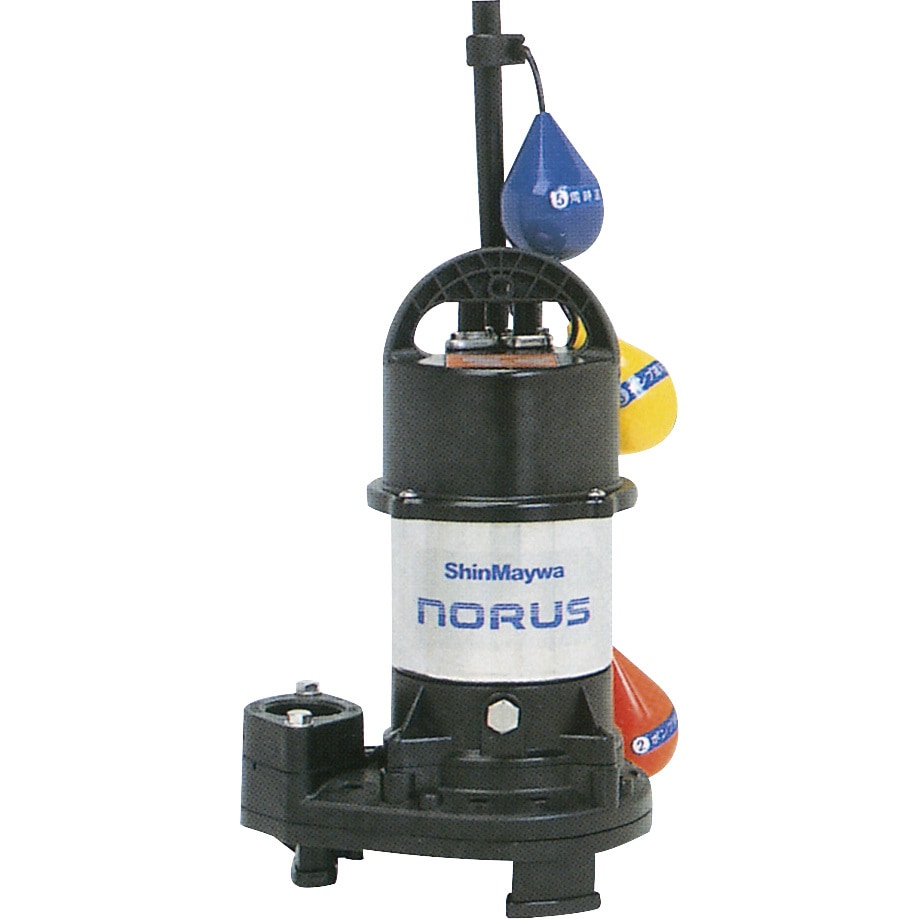 高機能樹脂タイプ 軽量水中ポンプ ノーラス 高機能樹脂タイプ 軽量水中ポンプ ”ノーラス” 本体 CR 新明和工業