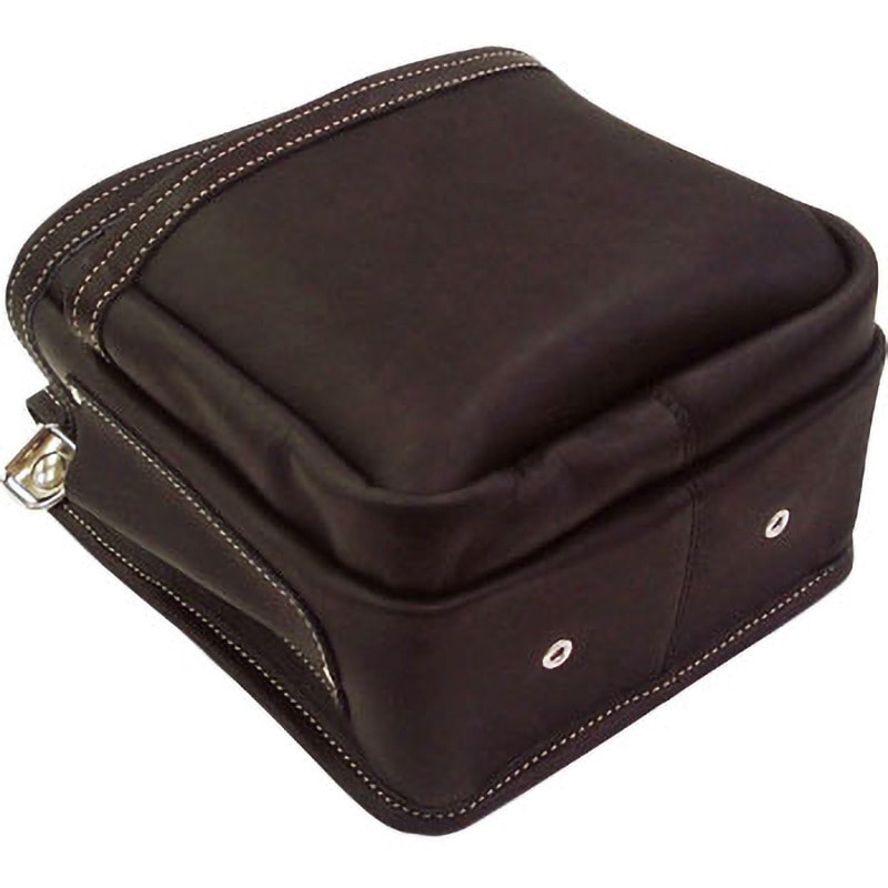 SZ-875-2 朱雀 腰袋 大 2段 ふくろ倶楽部 黒色