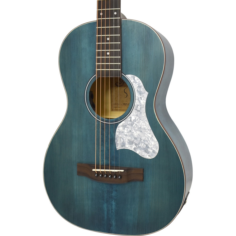 Syairi トップ単板　エレアコギター　YEP-01　DBL　ブルー YEP-01/DBL エレクトリックアコースティックギター 1本 S.Yairi 【通販