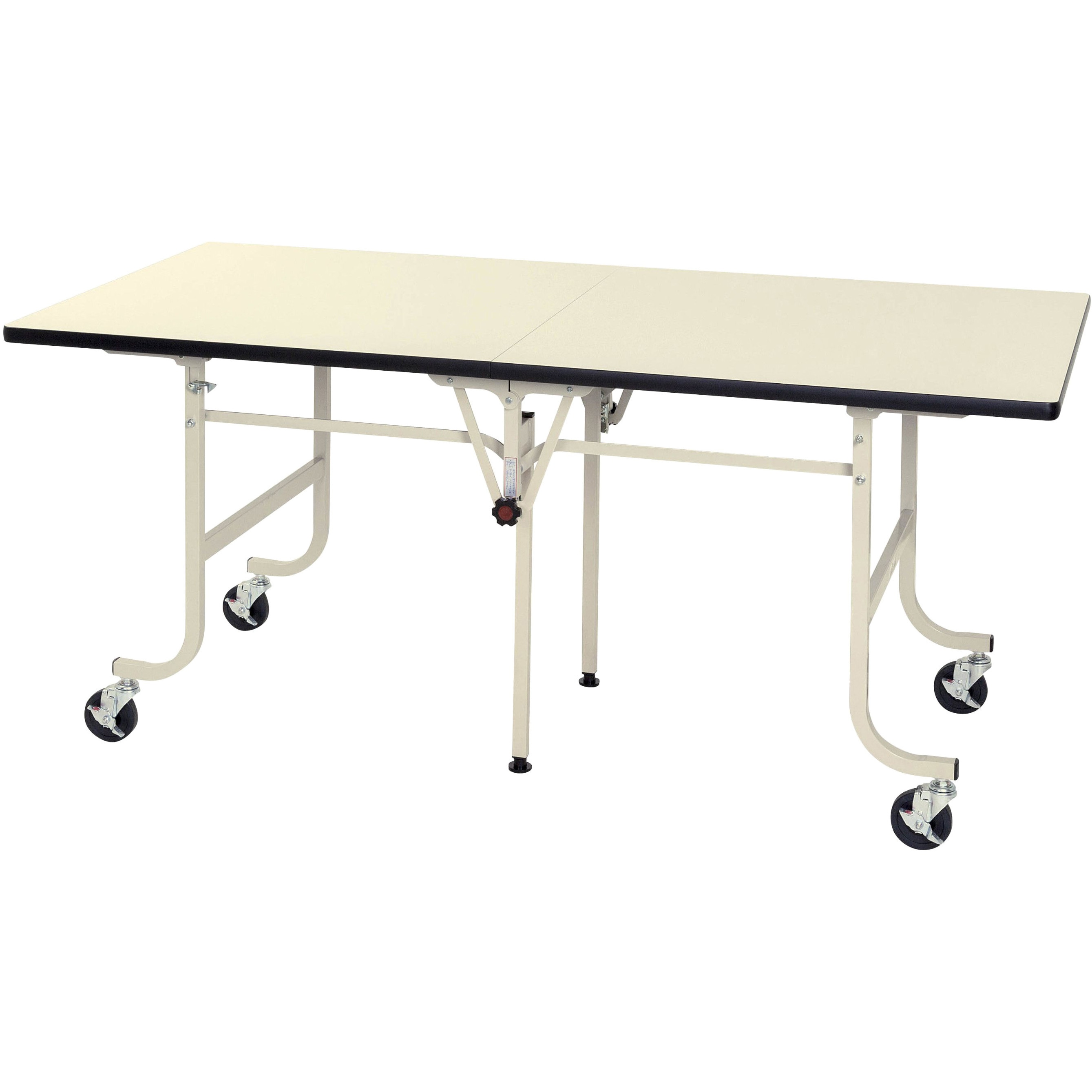 SFM-1890-II 大型作業台/天板折りたたみ_キャスター付き_ワーク