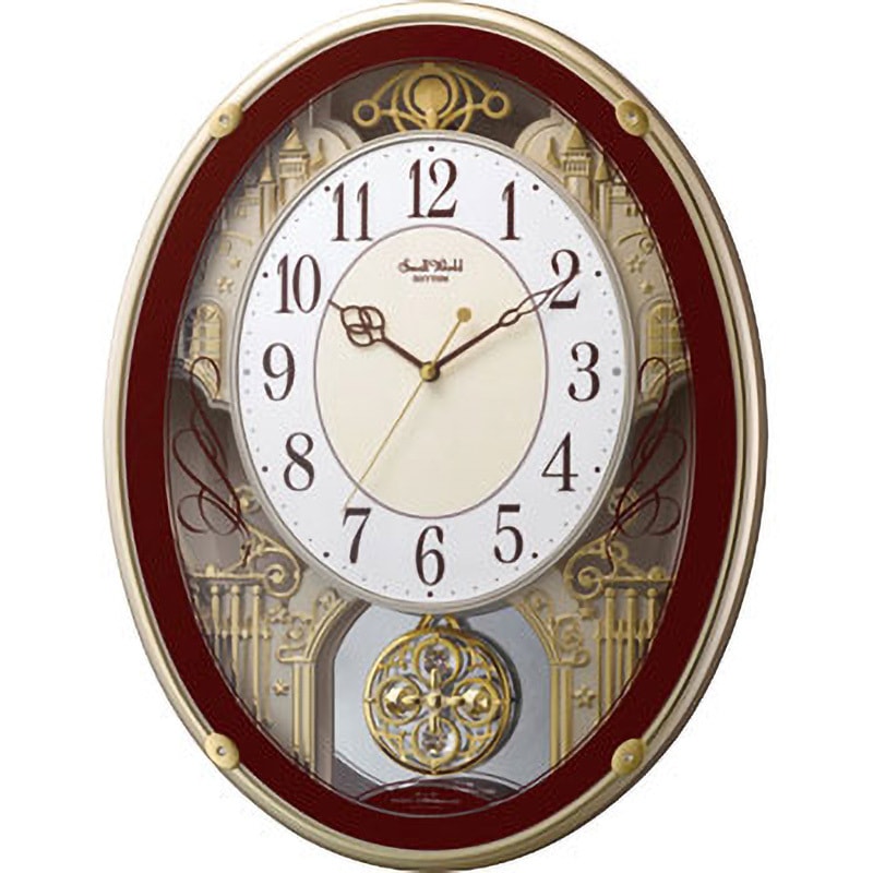 4MN523RH06 電波アミュージング時計 1個 リズム 【通販モノタロウ】 10,625円