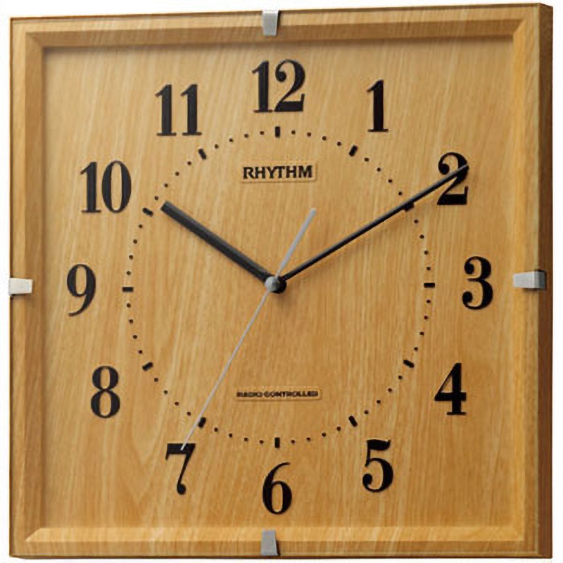 8MY502SR07 電波掛時計 1個 リズム 【通販モノタロウ】