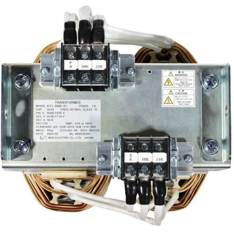 KT1-5000-41 単相乾式複巻アモルファス高効率変圧器 今井電機 H種 400