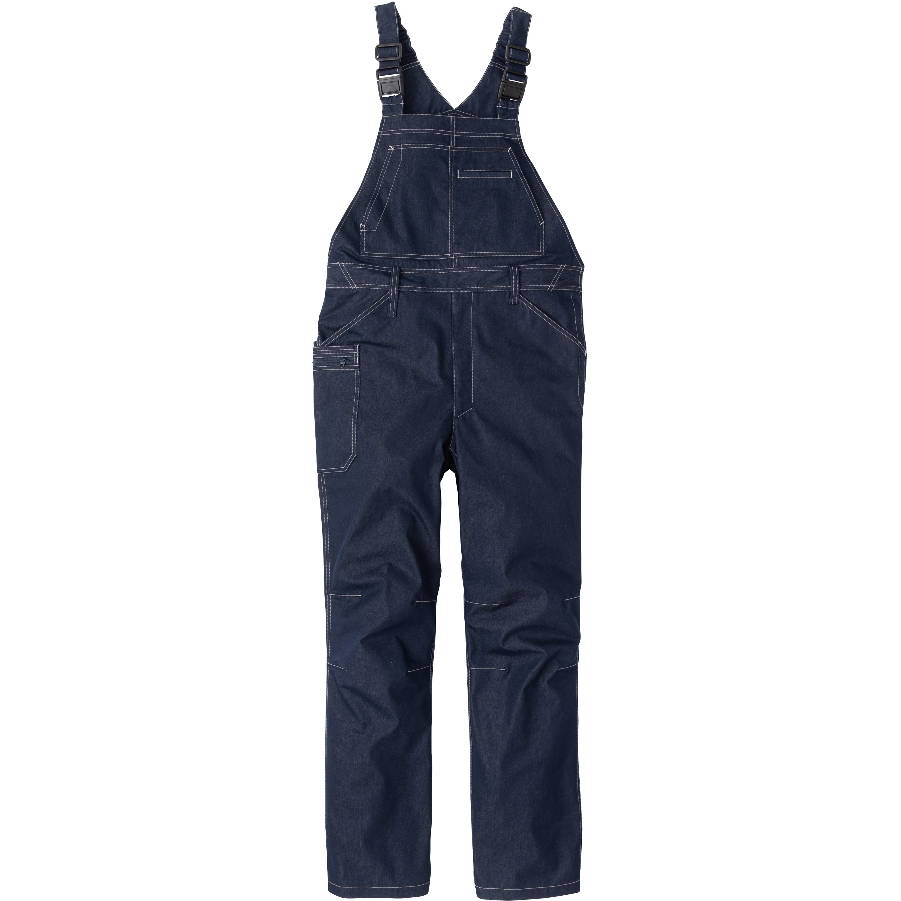 RO-340 RO-340 デニム調ストレッチサロペット ROUND ONI インディゴ色