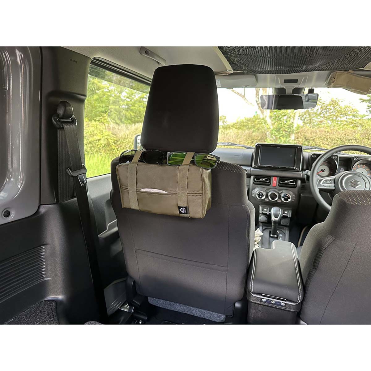 PGR704 カー用品 ミリタリーエディション ティッシュ&サングラス