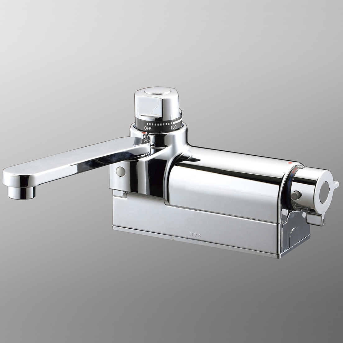 MTB280DPP1T デッキ形定量止水付サーモスタット式混合栓 1個 KVK 【通販モノタロウ】 53,388円