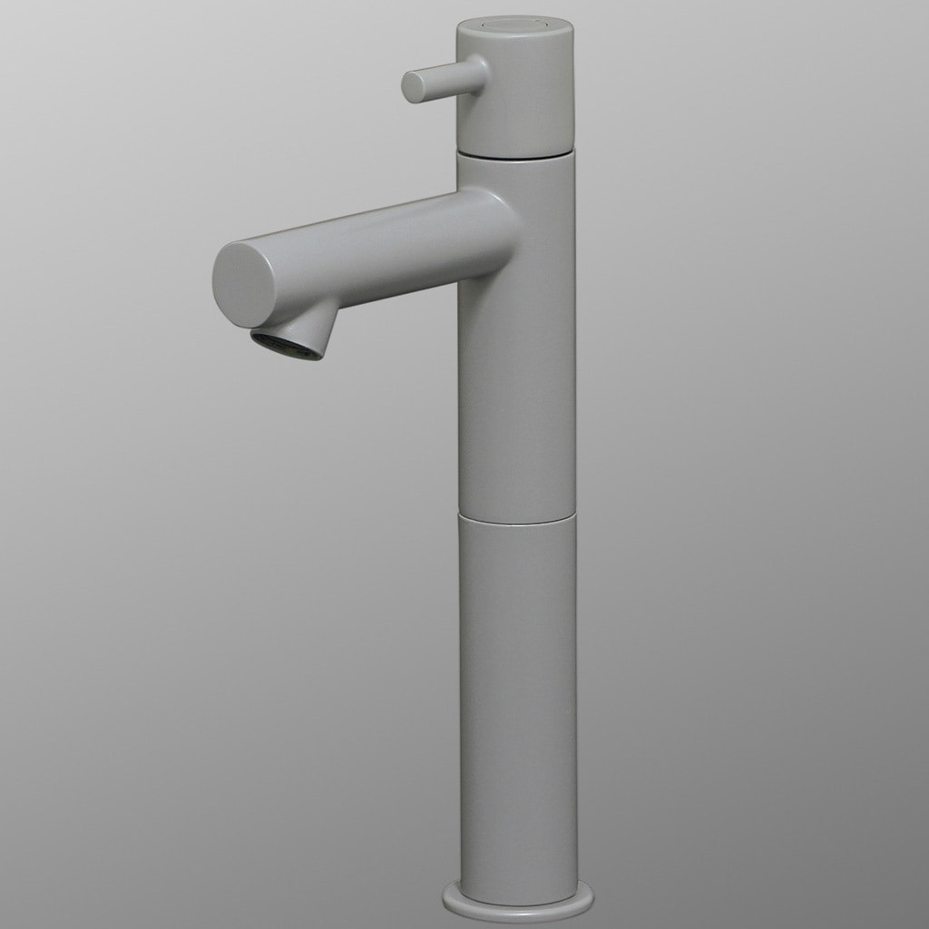 KL180D22M6 立水栓(単水栓)ロングボディ マットグレー 1個 KVK 【通販モノタロウ】 27,986円