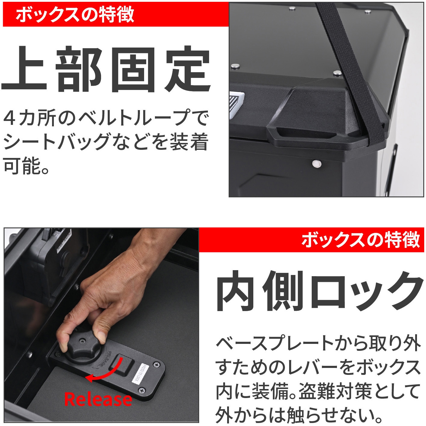 GIVI モノロックケース 約40-45L YZF-R15の方はポン付け可 43306