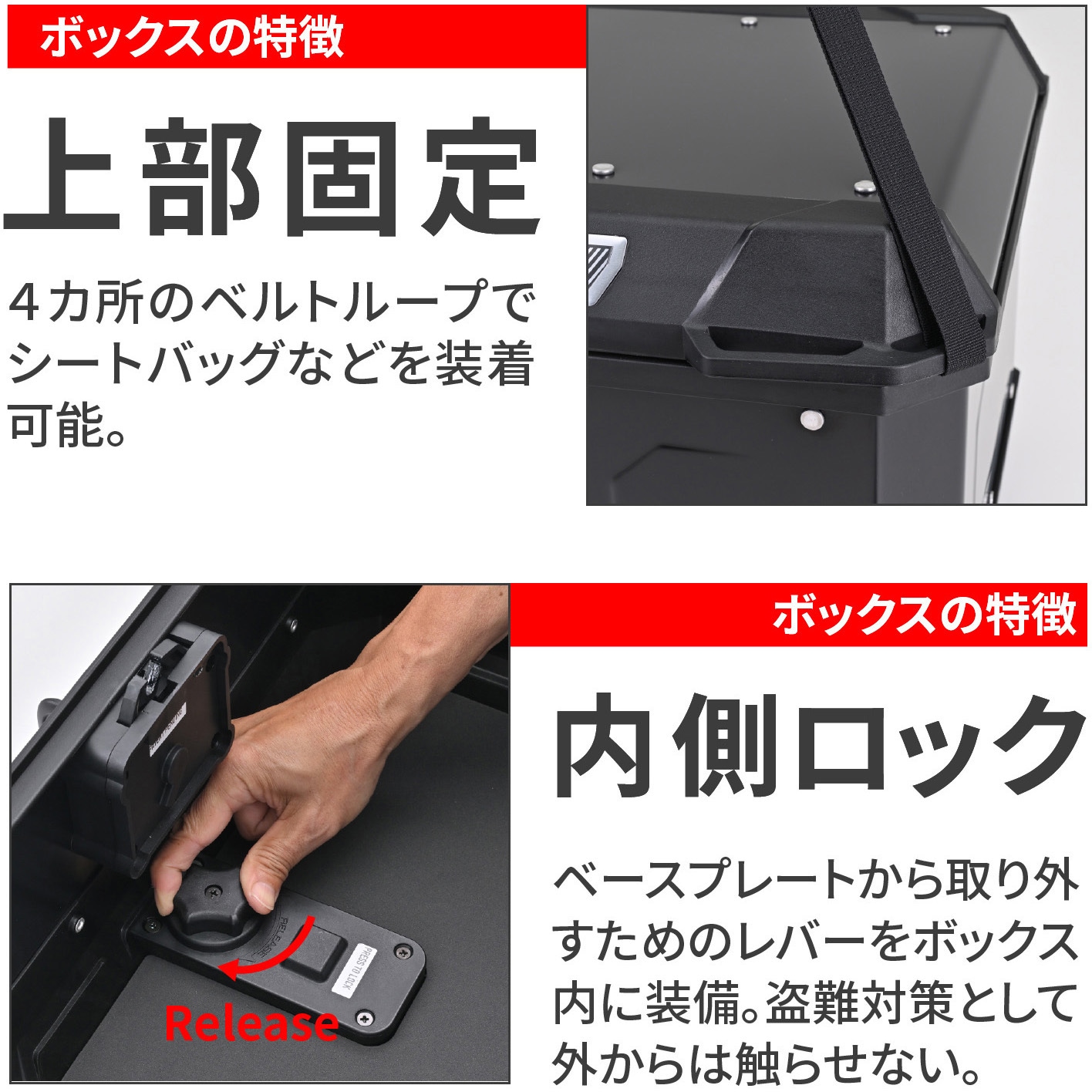 GIVIボックス　少々難あり Amazon | GIVI(ジビ) バイク リアボックス モノロック 42L ANTARTICA