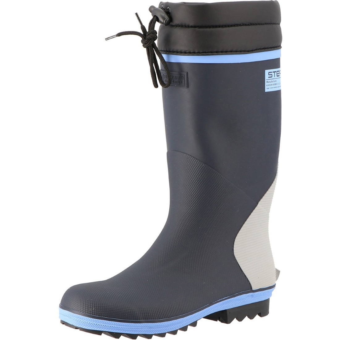 B0361AE-260 ステルクHD-3312 ネイビー 弘進ゴム 長靴 サイズ