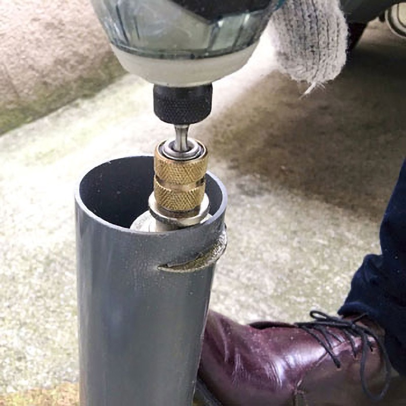 KIドリル インローター ( VP-100 ) (株)ケイ・アイ・ドリル ケイ・アイ・ドリル KIドリル インローター VP-100 1本 511-2927（直送