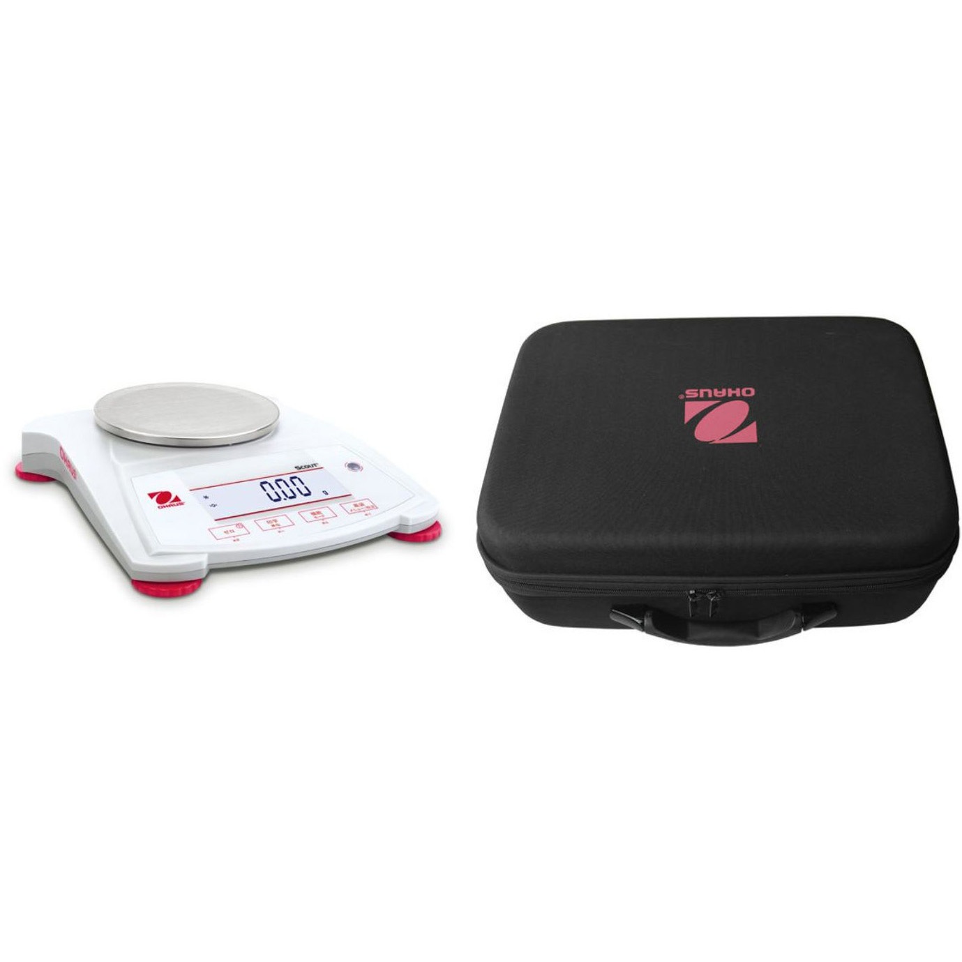 SPX622JP+30269021 ポータブル天びん(スカウトSPXシリーズ)+キャリングケースセット オーハウス ひょう量620g 最小表示0.01g 53,988円