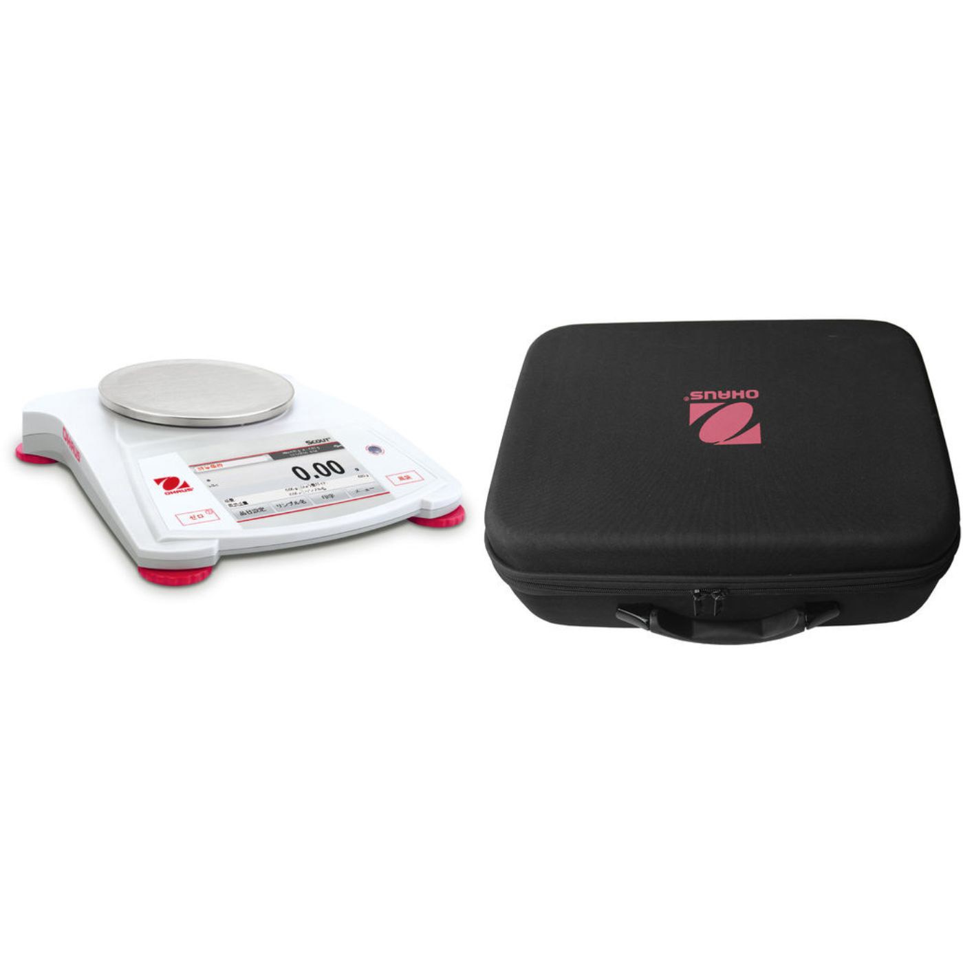 STX222JP+30269021 ポータブル天びん(スカウトSTXシリーズ)+キャリングケースセット オーハウス 最小表示0.01g 50,388円