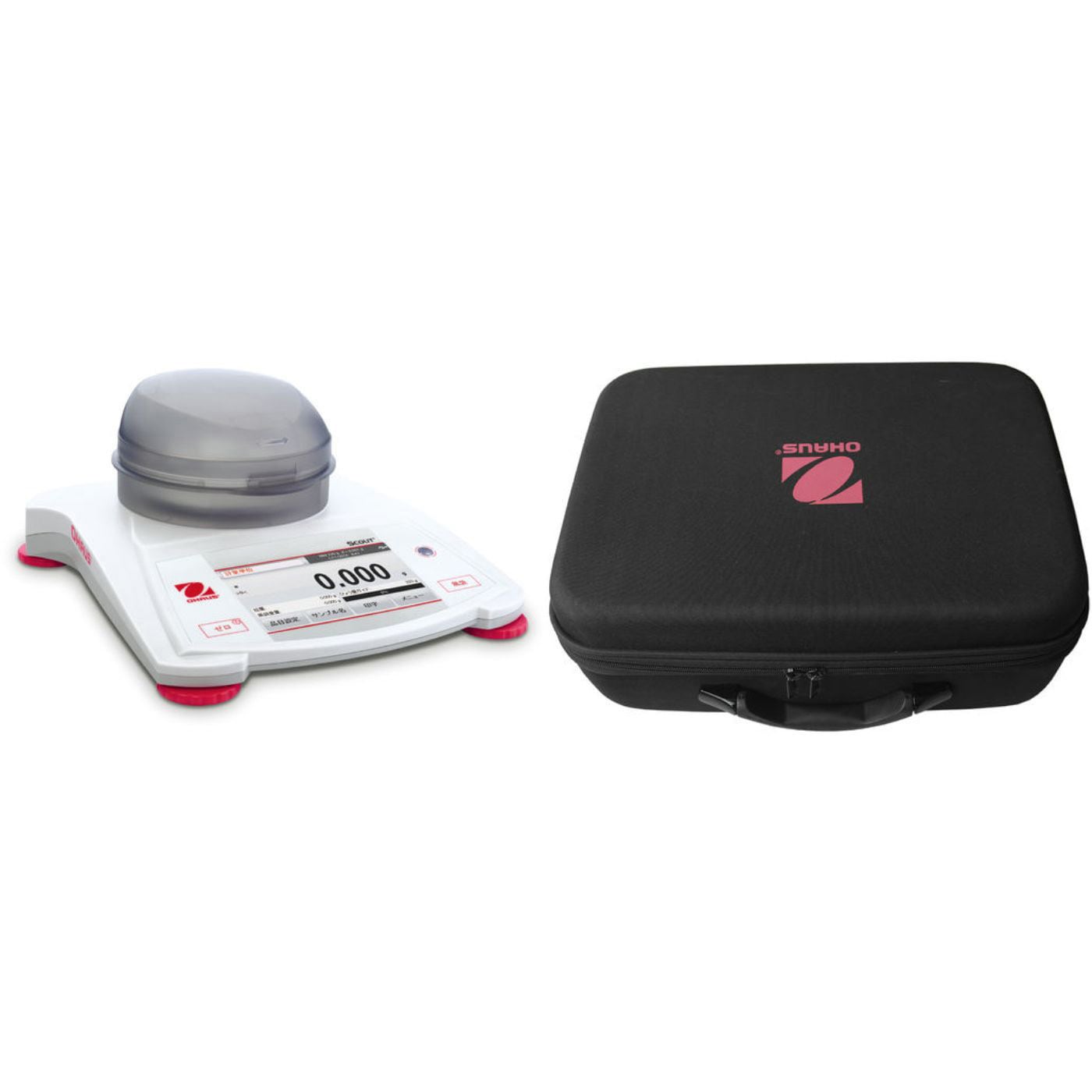 STX223JP+30269021 ポータブル天びん(スカウトSTXシリーズ)+キャリングケースセット オーハウス 最小表示0.001g