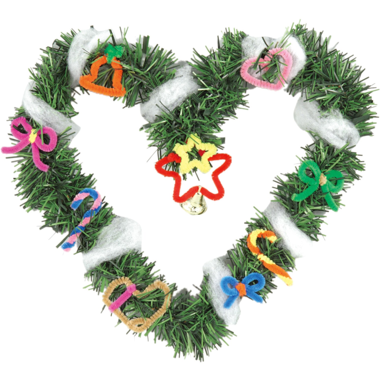 417 クリスマスリース作り 1個 アーテック[学校教材・教育玩具] 【通販