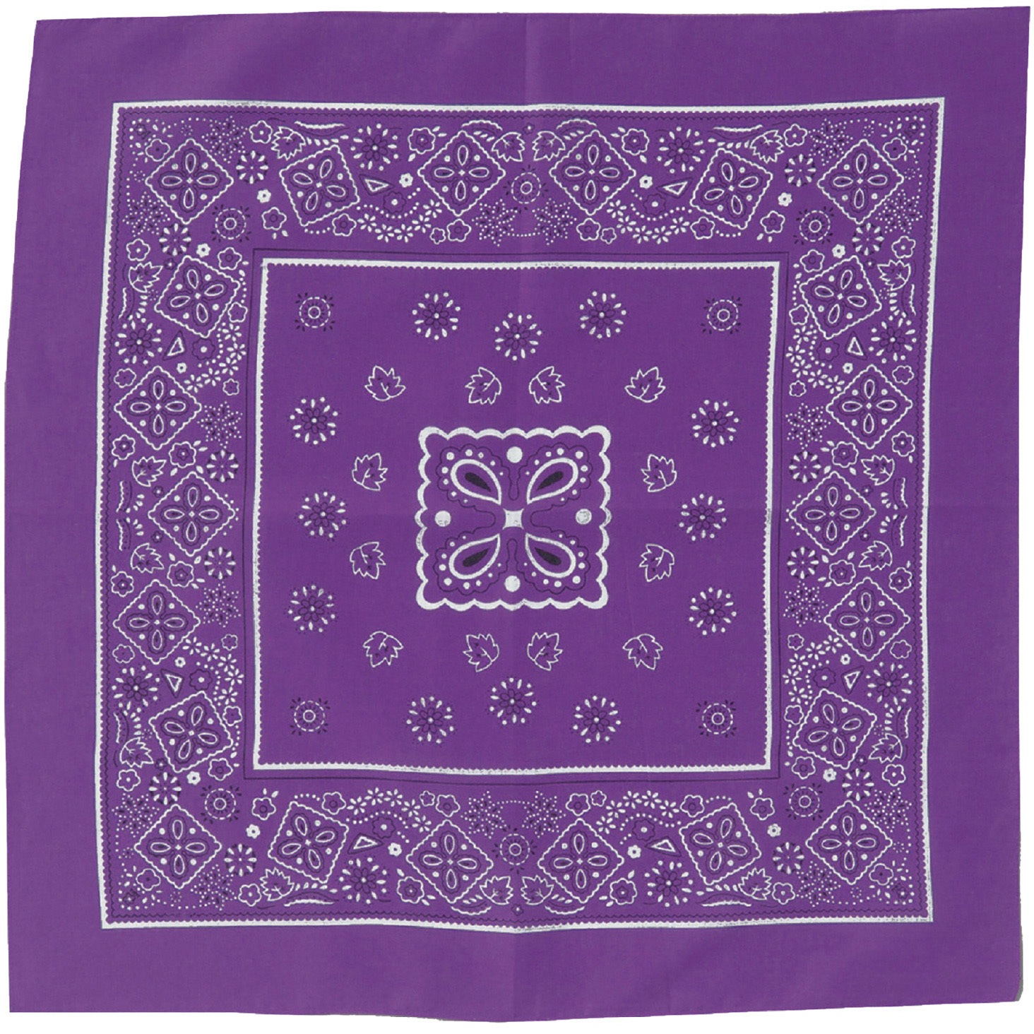 1247 バンダナ アーテック[学校教材・教育玩具] 紫色 寸法550×550mm