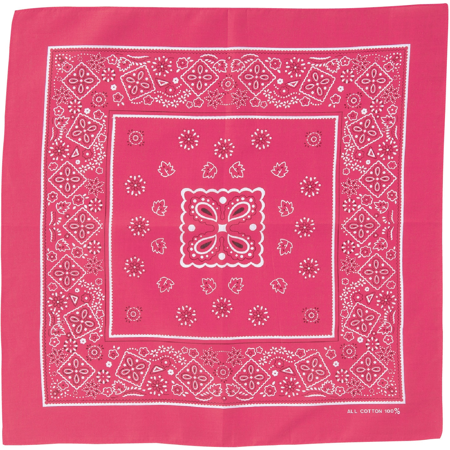 1246 バンダナ アーテック[学校教材・教育玩具] 桃色 寸法550×550mm 1