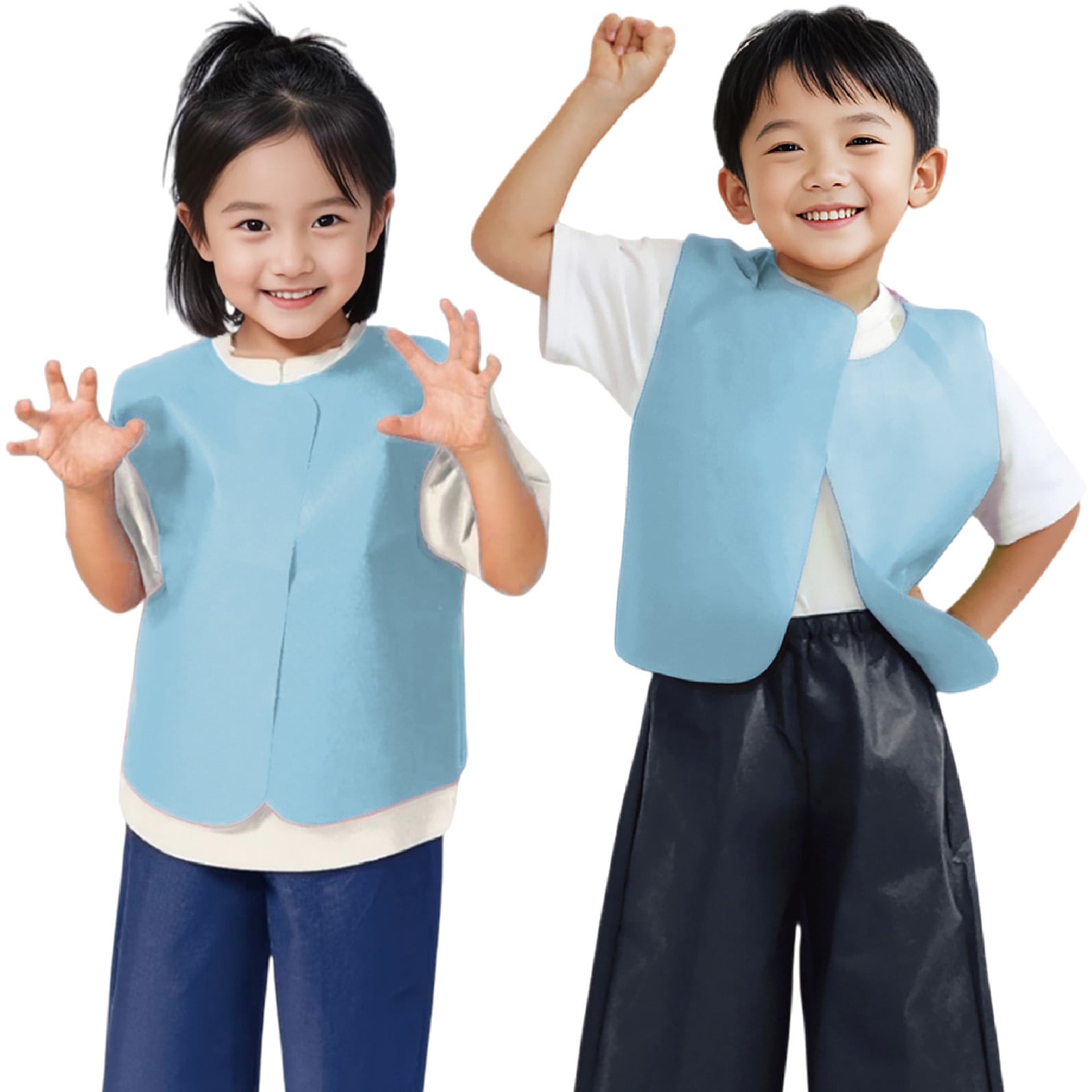 2657 衣装ベース J ベスト アーテック[学校教材・教育玩具] 水色 1個