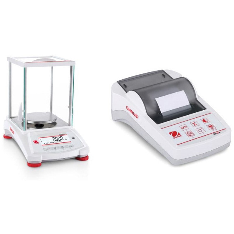 PX223JP/E+SF40A(英語版一般校正証明書付) 分析天びん(パイオニアPXシリーズ)+プリンタセット オーハウス ひょう量220g