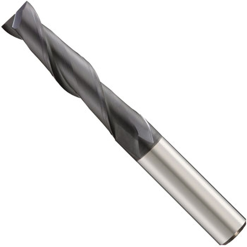 P-LET 1002 T 2枚刃防振ロングエンドミル SPEED TIGER(スピードタイガー) 600Nano製 ねじれ角35° 刃径10.0mmシャンク径10mm刃長40mm  P-LET 1002 Tエンドミル