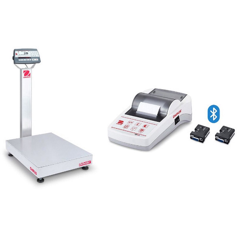 D52P300RTDX2JP+SF40A/BT 台はかり(ディフェンダー5000シリーズ)+プリンタ(Bluetoothモデル)セット 1セット オーハウス 【通販モノタロウ】